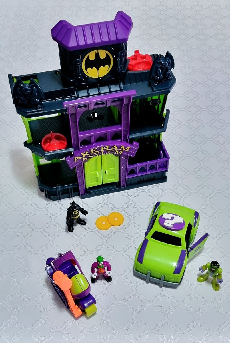 Batman e Coringa: Os toys de Arkham Asylum invadem sua mesa • Com Limão