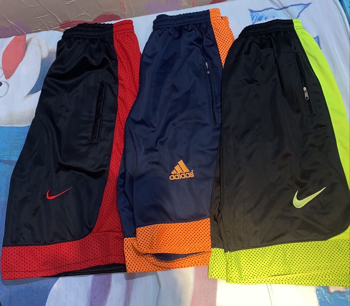 bermudas masculinas nike e adidas