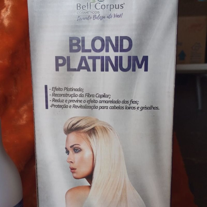 Kit Blond Platinum., Produto p/ Cabelos Feminino Bell Corpus Nunca Usado  94435404