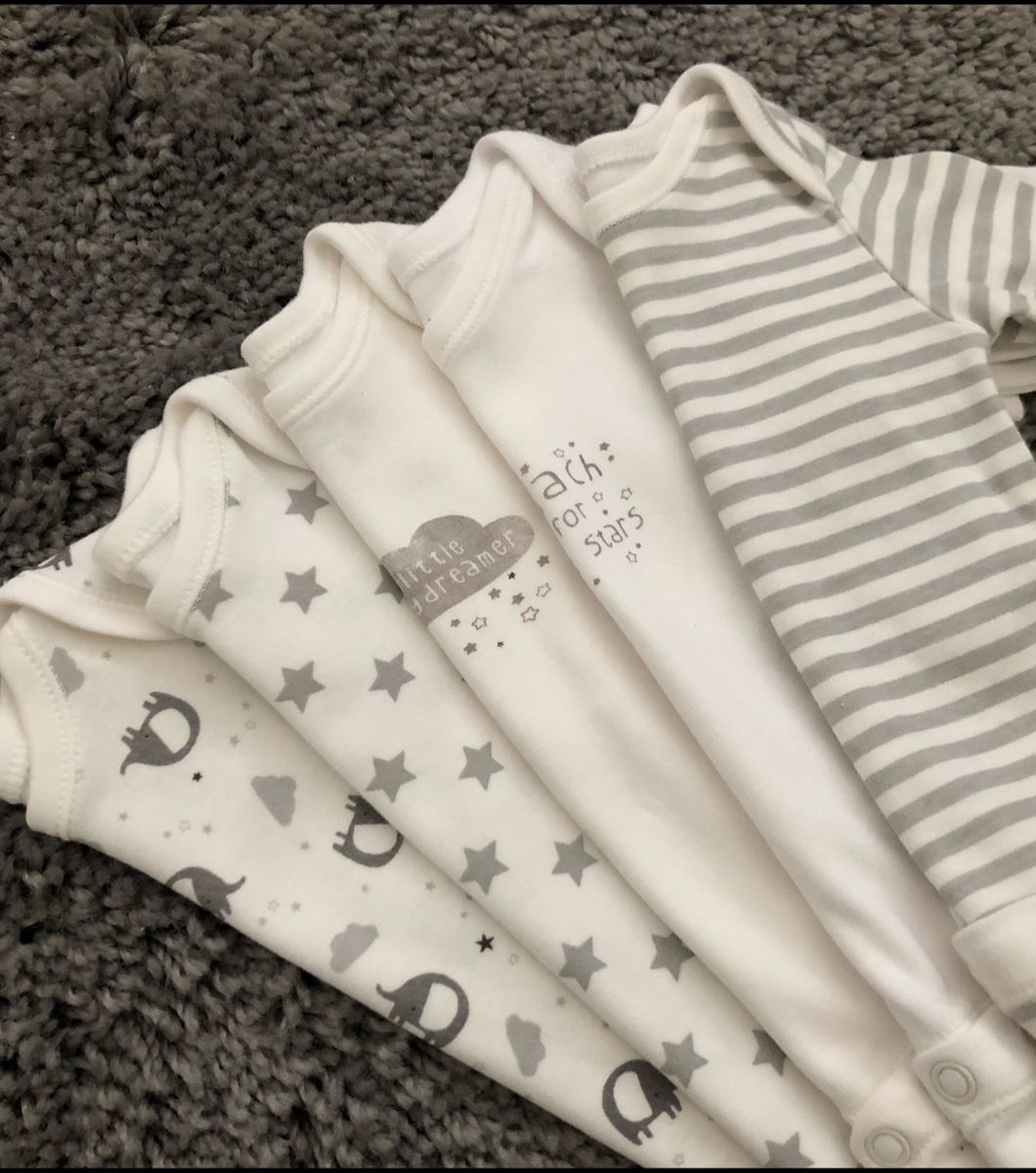 Kit Body Primark  Roupa Infantil para Bebê Primark Nunca Usado