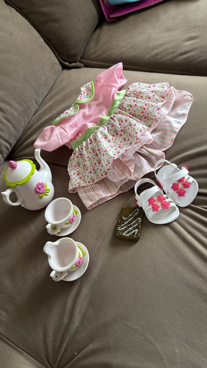 Kit Boneca Ananda Chá Importado | Brinquedo para Bebês Amazing Nunca ...