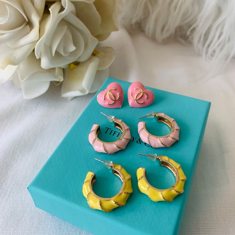 Kit Brincos Coloridos Verão Bijuteria Feminina Usado 94812575