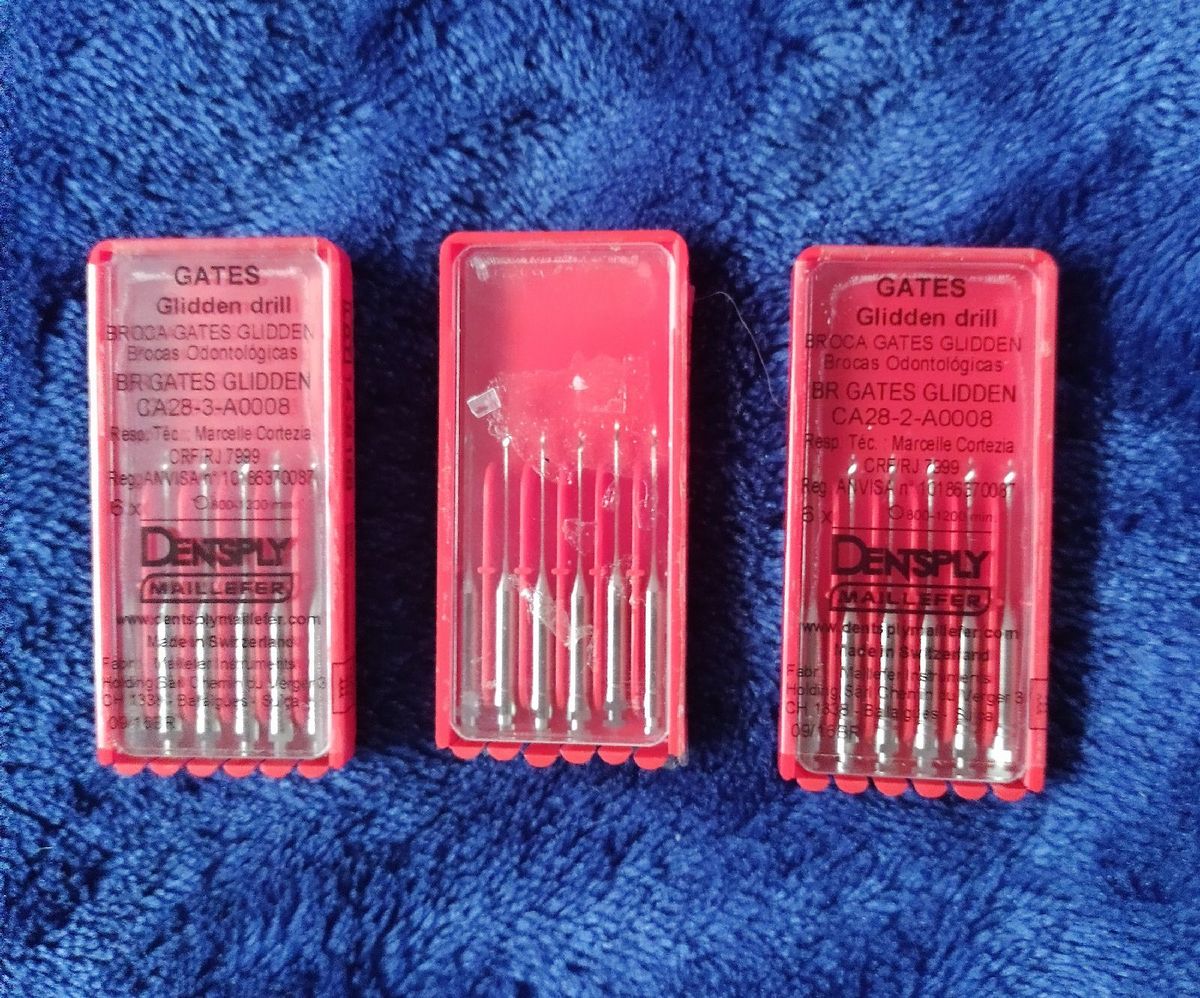 Kit Brocas Gates Glidden da Dentsply Cacareco Dentsply Nunca Usado 60102220 enjoei