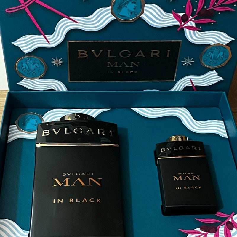 Kit Bvlgari Man In Black Parfum | Bvlgari Nunca Usado 104811067