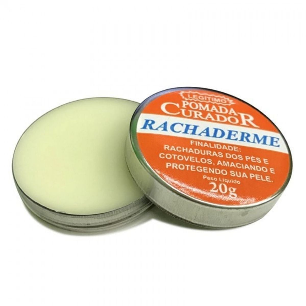 Kit C/03 -pomada para Rachadura Nos Pés Rachaderme 20gr - Latinha ...