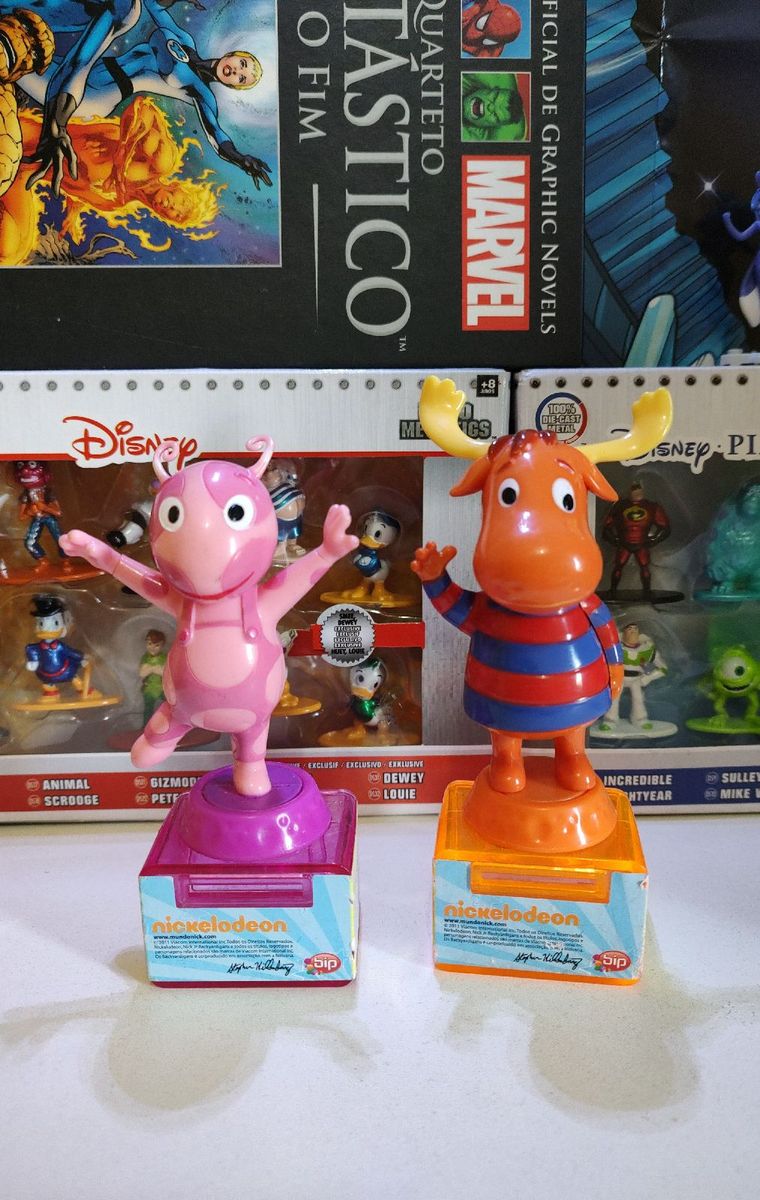 Kit C2 Bonecos Backyardigans Original | Brinquedo Viacom Usado ...