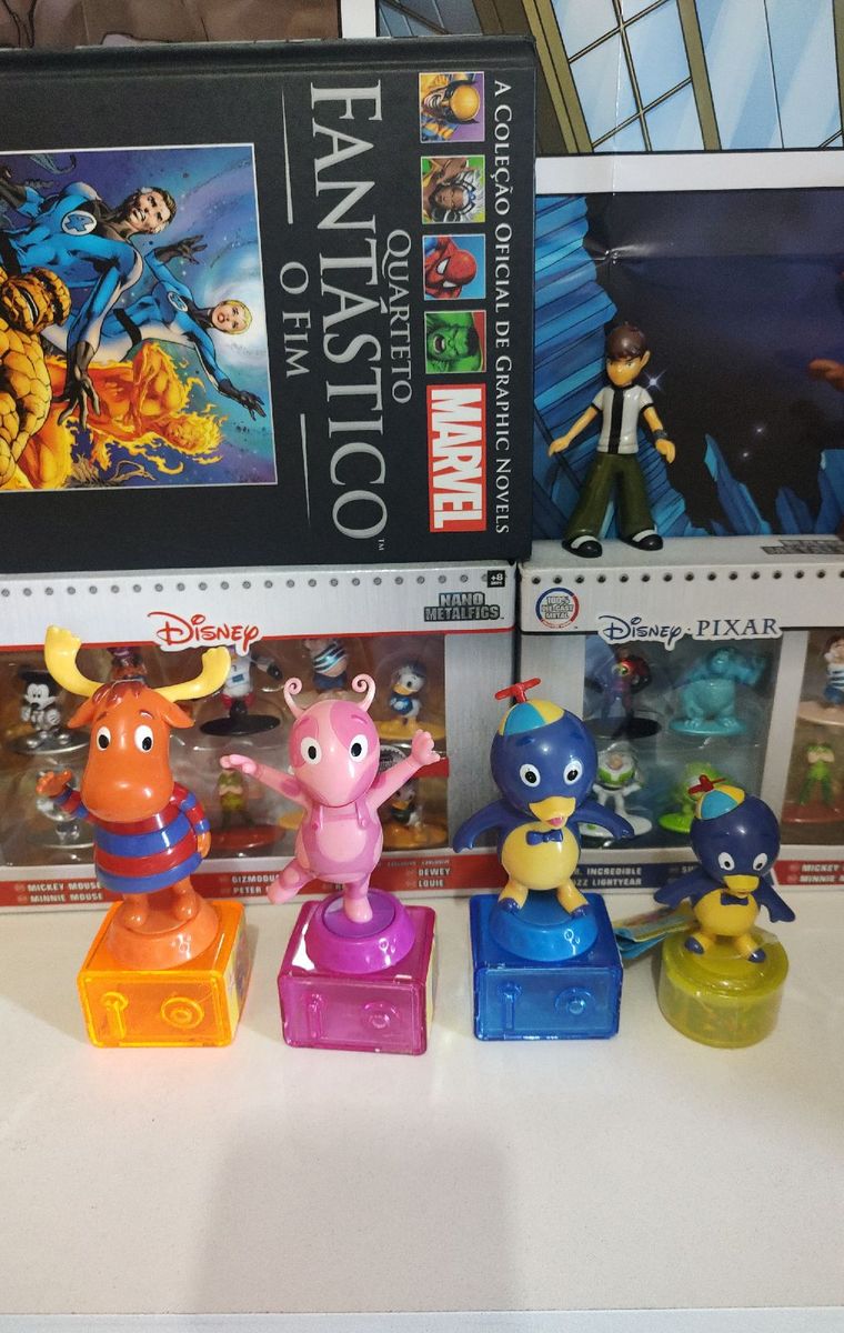 Kit C4 Bonecos Backyardigans Original | Brinquedo Viacom Usado ...