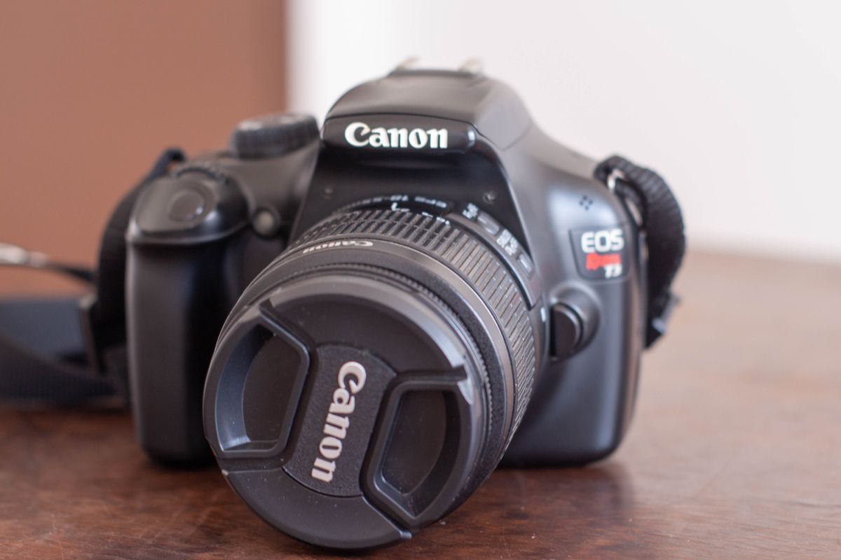 Kit Câmera Dslr Semi-profissional Canon T3 | Máquina Fotográfica ...