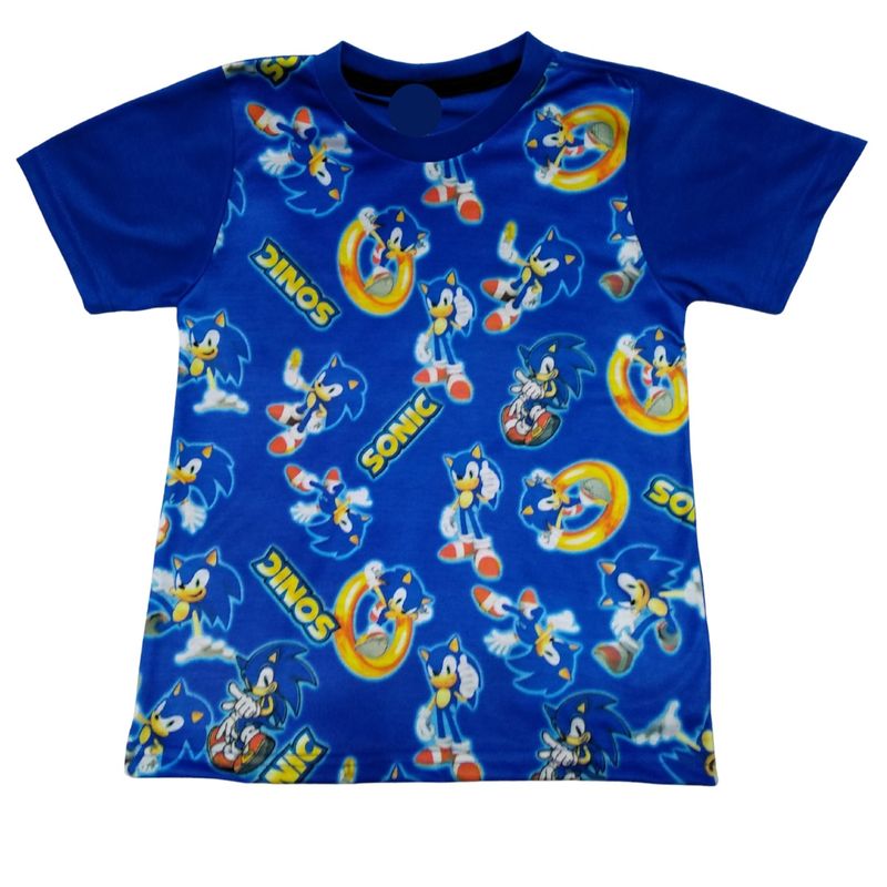 Kit Camiseta Sonic