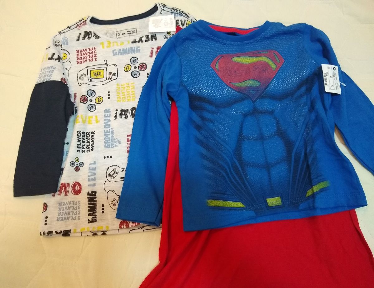 Kit Camisetas Manga Longa | Roupa Infantil para Menino Renner Nunca ...