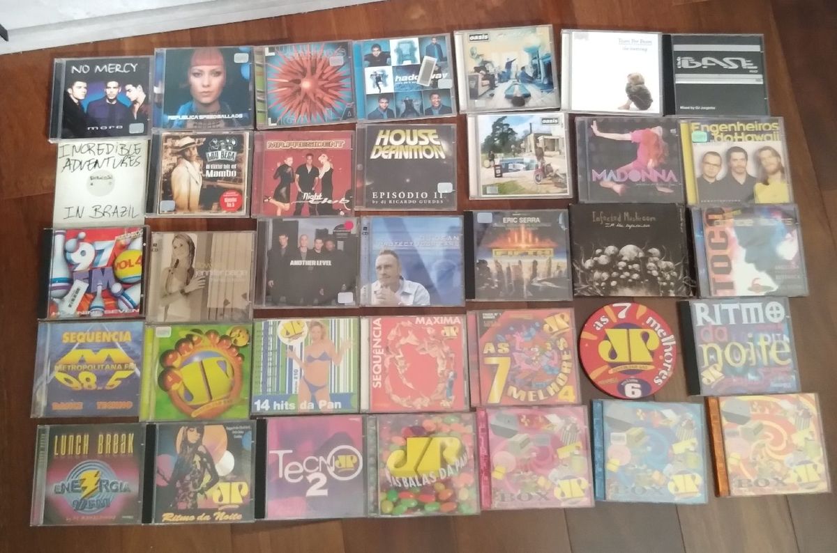 Kit Cds Dance House Anos 90