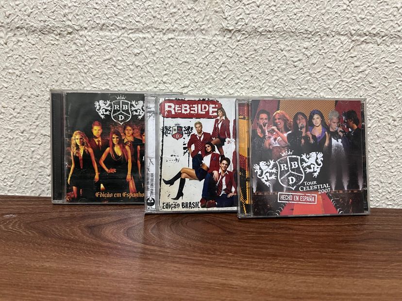 Kit Cds Rbd Antigos | Item de Música Rbd Rebelde Usado 126204031 | enjoei