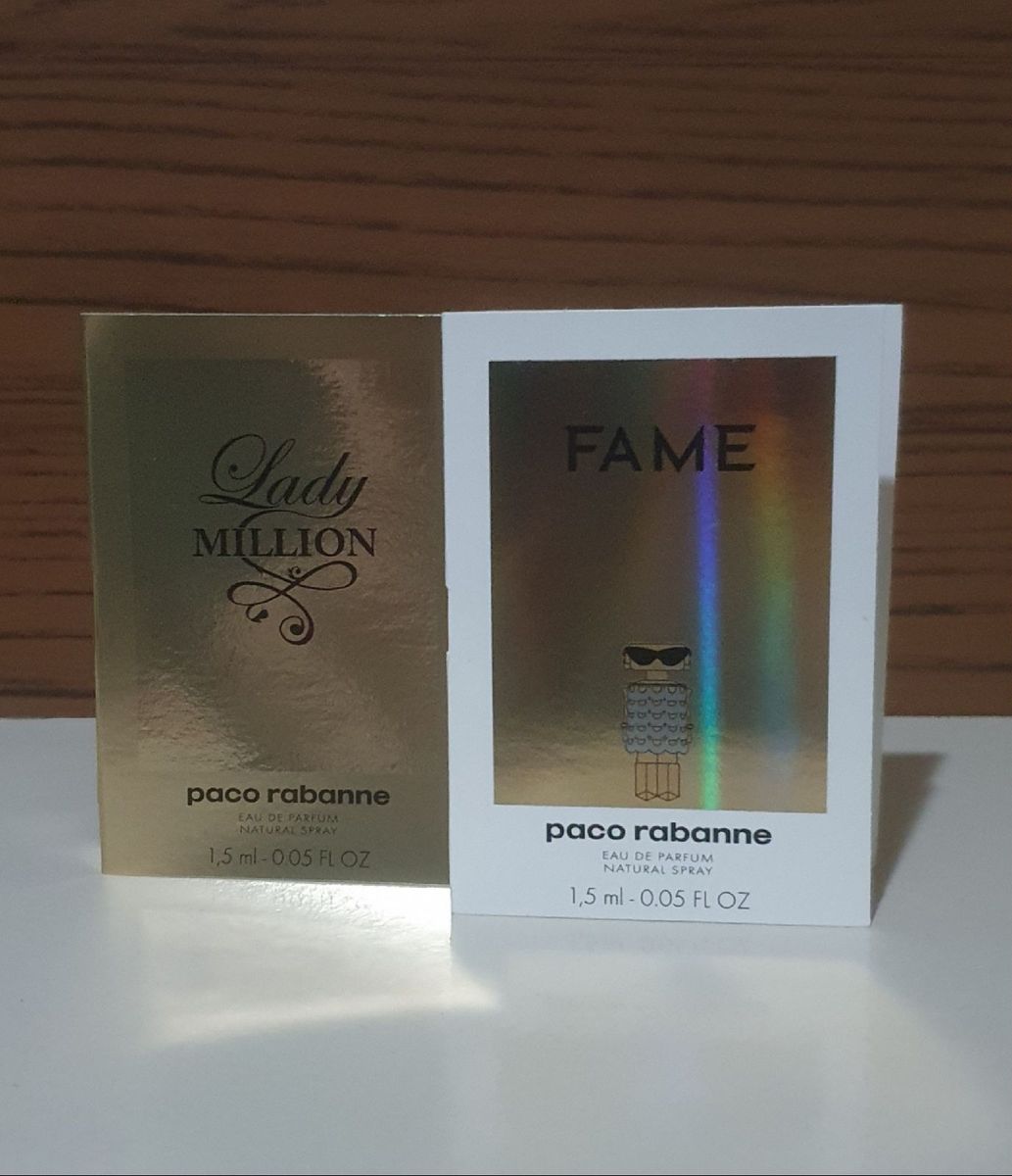 Kit com 2 Flaconetes | Produto Feminino Rabanne Nunca Usado 118197697 ...