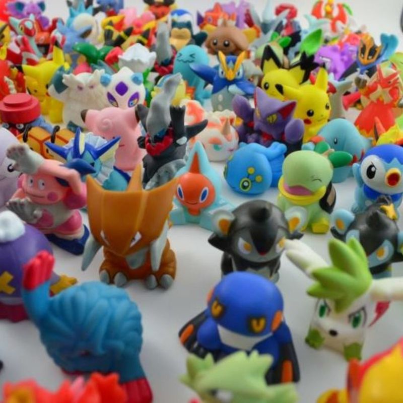 Pokémon Kit 24 Miniaturas Sem Repetições - Brinquedo Coleção no Shoptime