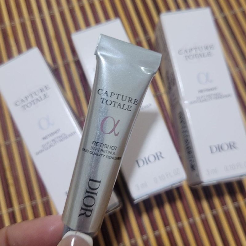 Kit com 3 Bisnagas, 3 Ml Cada - Retinol Dior Capture Totale