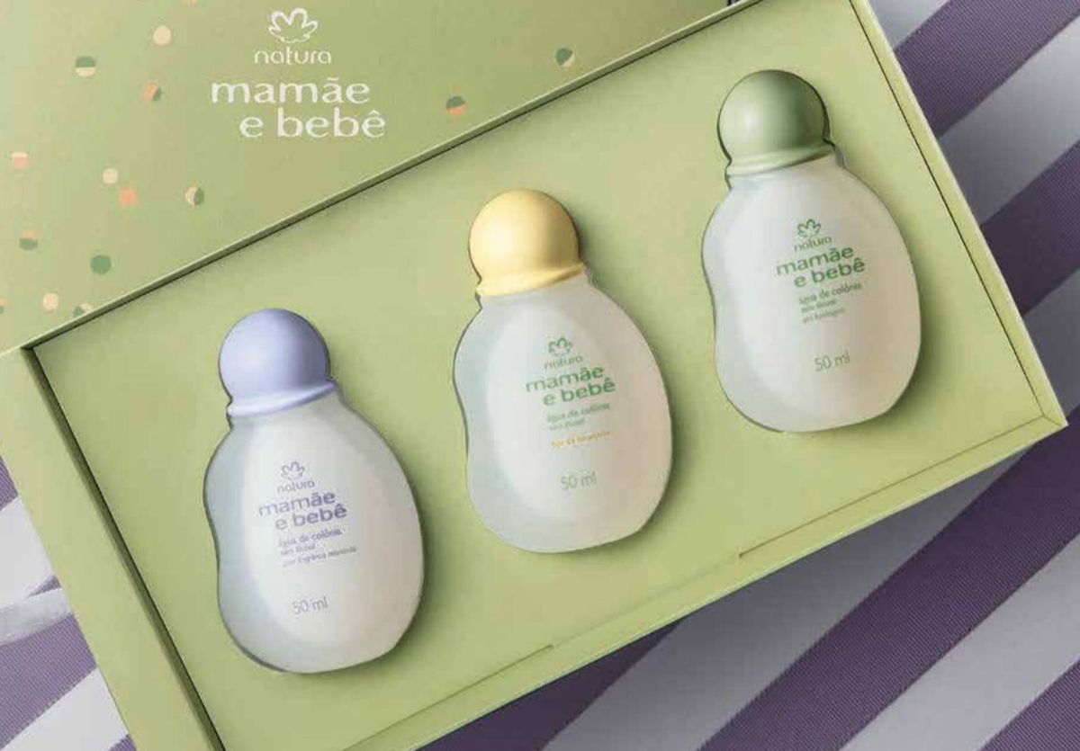 Kit Com 3 Miniaturas Mamae Bebe Natura Colonia Item Infantil Natura Nunca Usado Enjoei