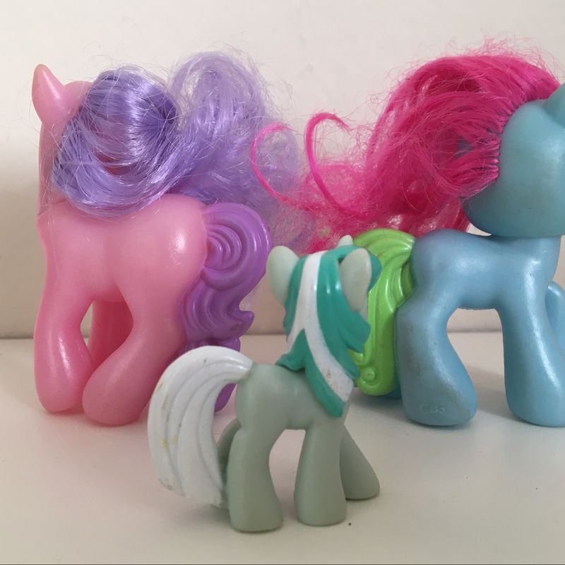 Boneca Brinquedo Antigo My Little Pony Hasbro 2009 Coleção