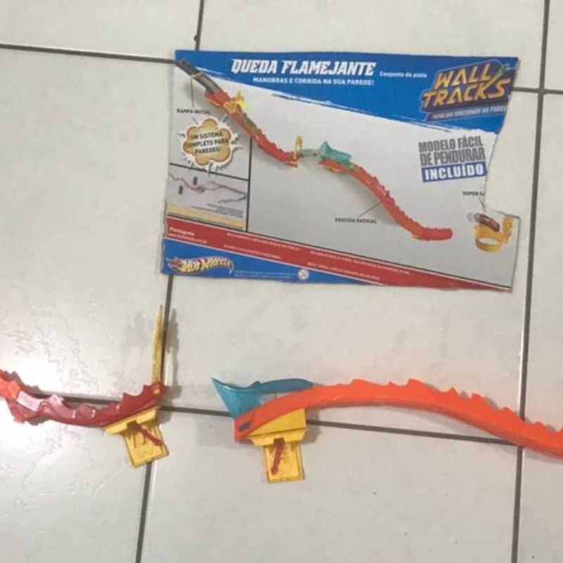 Pista Hot Wheels Wall Tracks De Parede