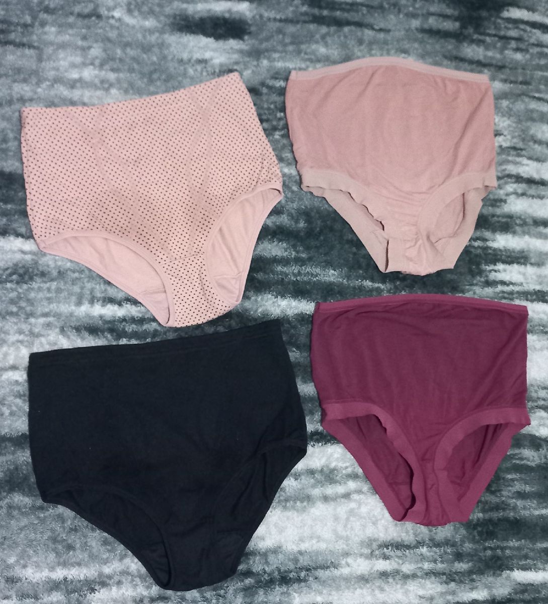 Kit Com Calcinhas Para Gestante Love Secret Tamanho M Lingerie Feminina Love Secret Usado