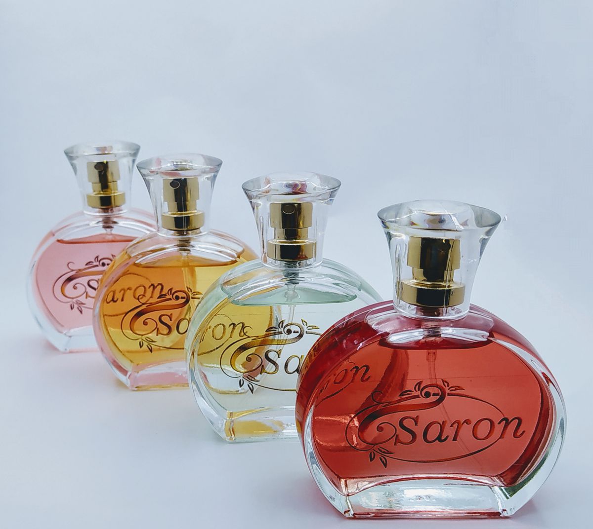 Kit com 4 Perfumes contra Tipos de Alta Fixação 50ml Cada Perfume