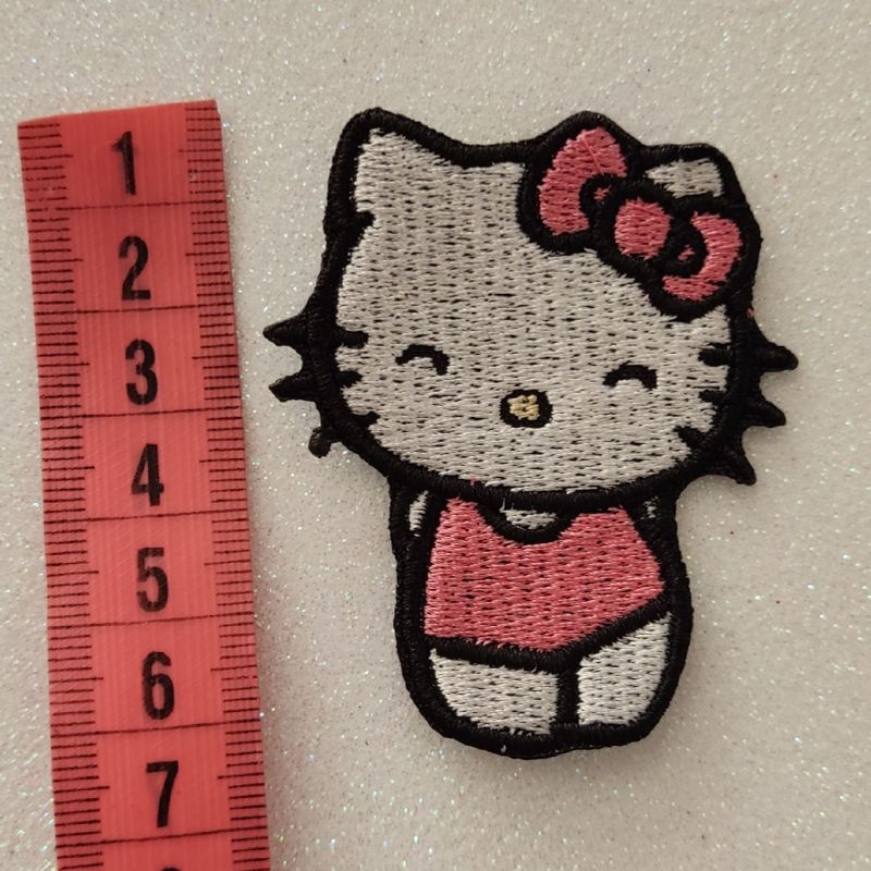 Hello Kitty Personagens - Patche Bordado com Termocolante