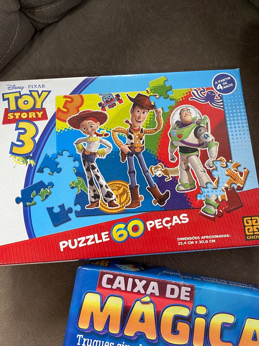 Kit Jogos Quebra Cabeça Infantil