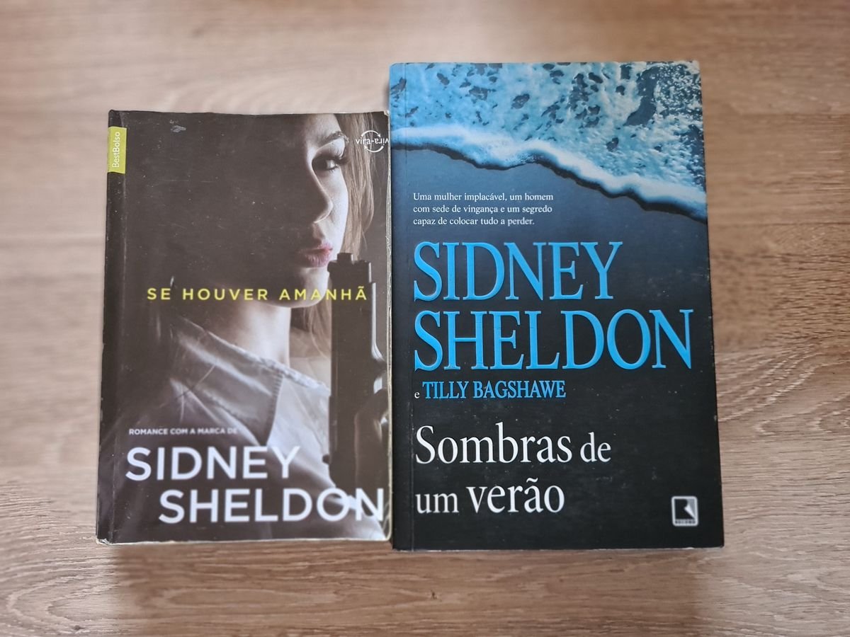 Coleção 4 livros Sidney Sheldon - Corre Que Ta Baratinho