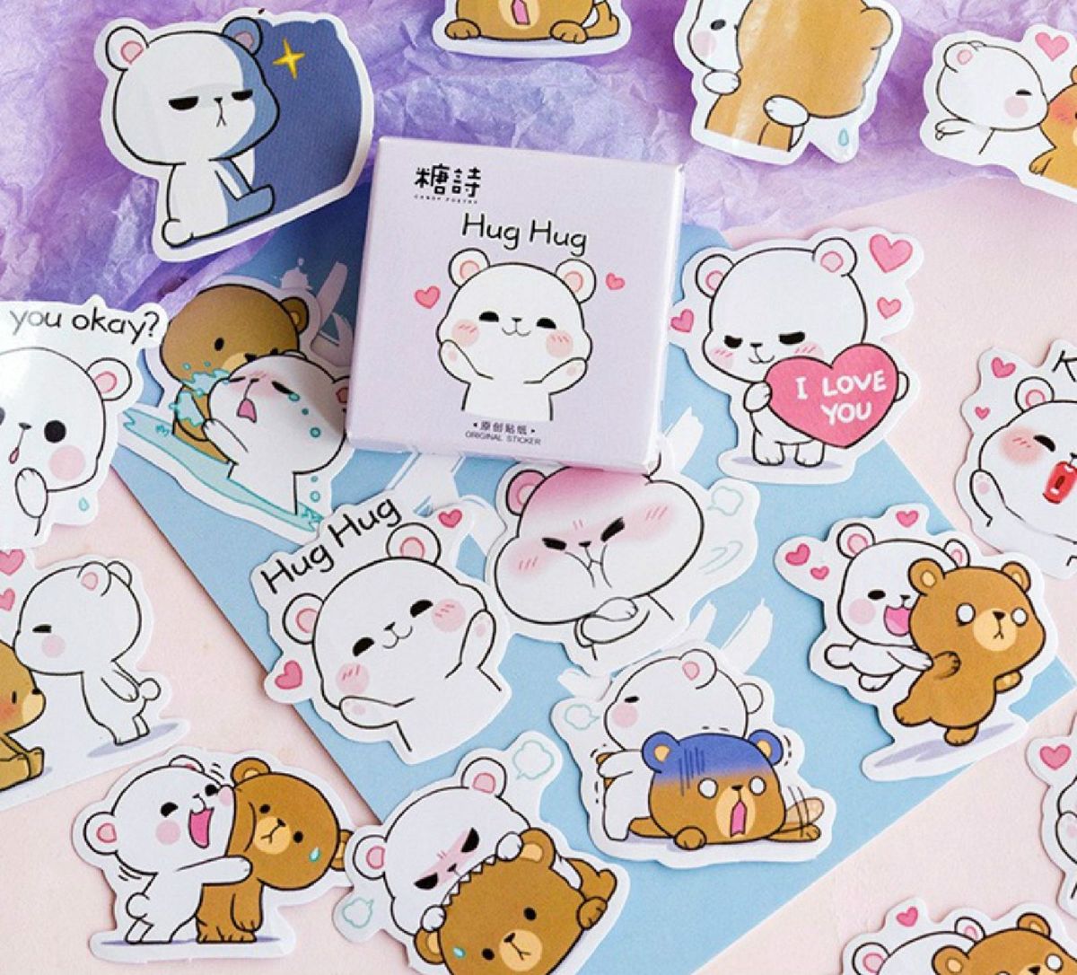 Kit Completo de Figurinhas Urso | Item de Papelaria Gold Store Nunca ...