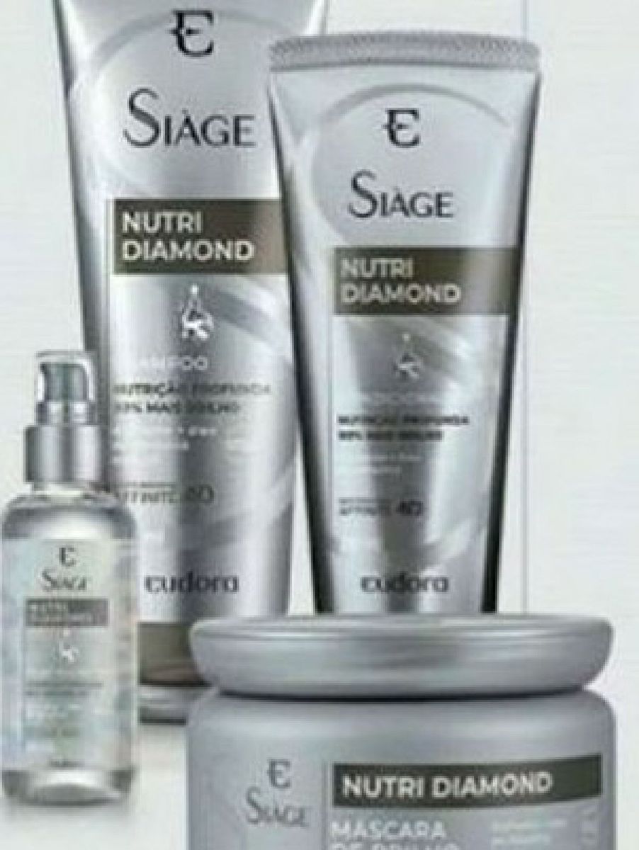 Kit Completo Nutri Diamond Cosm Tico Feminino Eudora Nunca Usado Enjoei