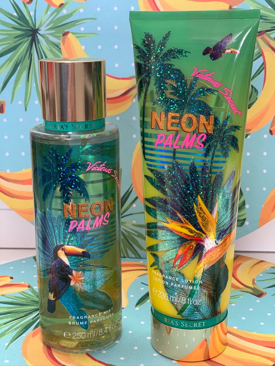 Victoria secret neon online palms mist