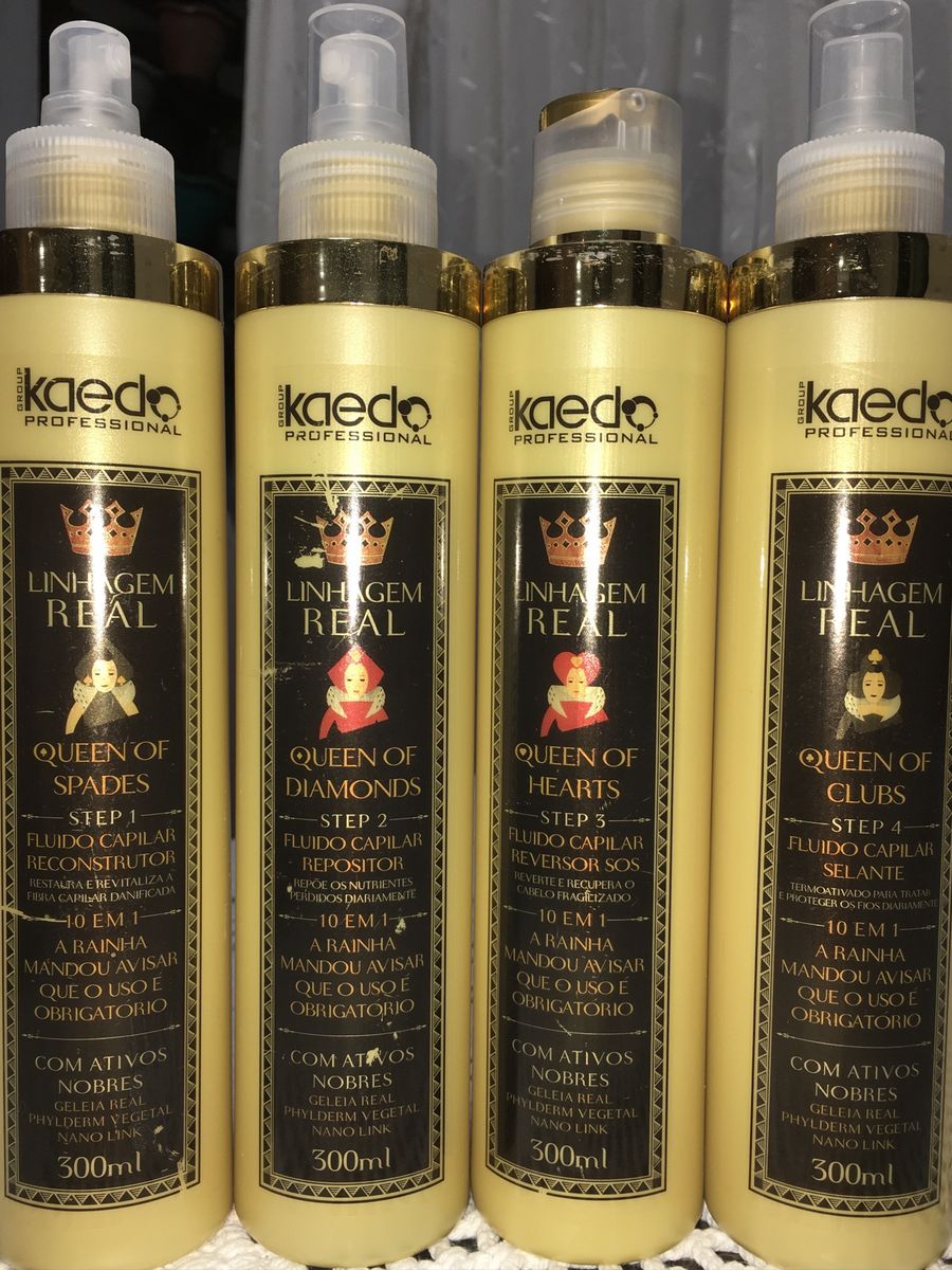 Kit Cronograma Capilar Tratamento Profissional Kaedo I | Cosmético ...