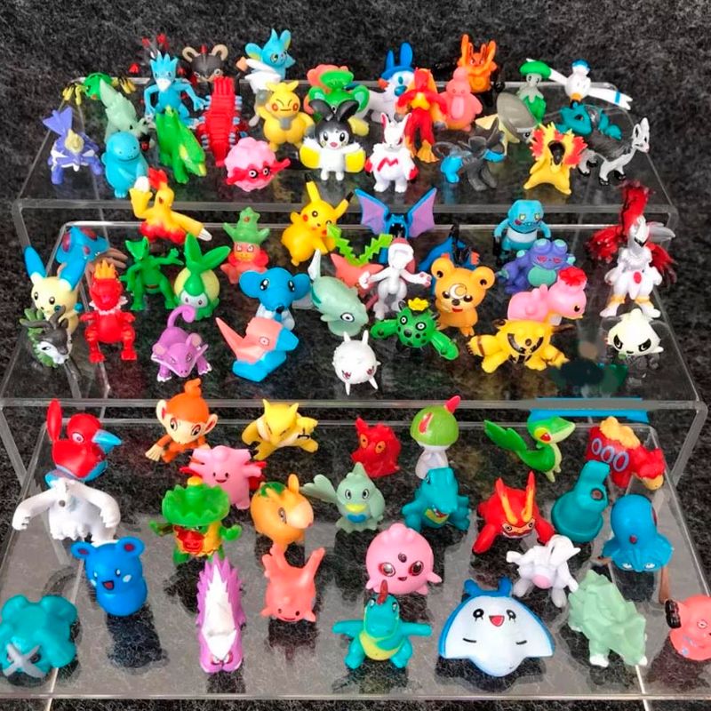 Kit 24 Miniaturas Pokémon 2 E 3 Cm Brinquedo Coleção em Promoção