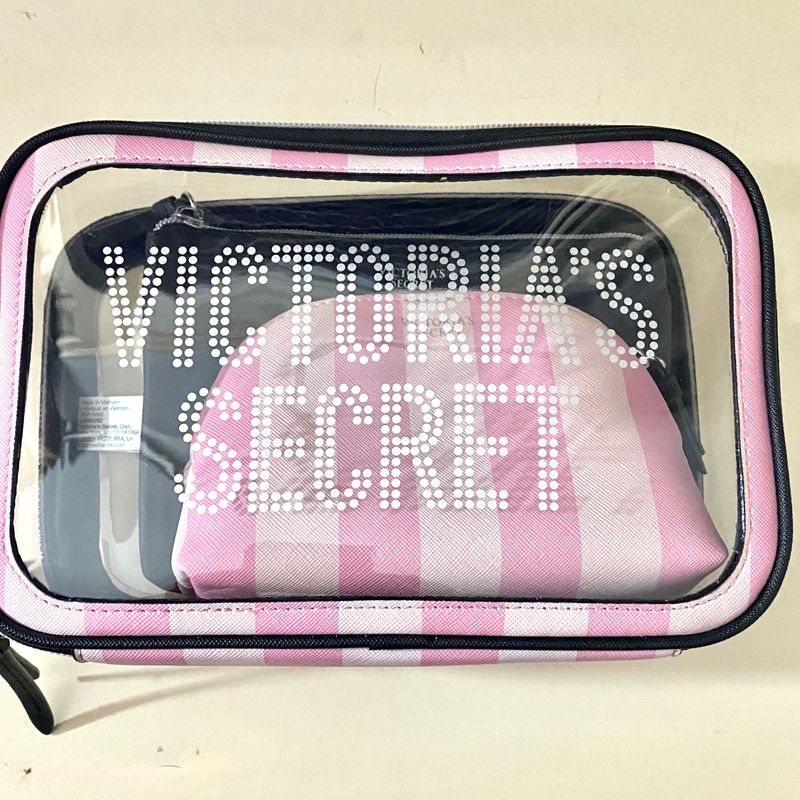 Necessaire Victoria Lorenzzo Bege - Victória Lorenzzo