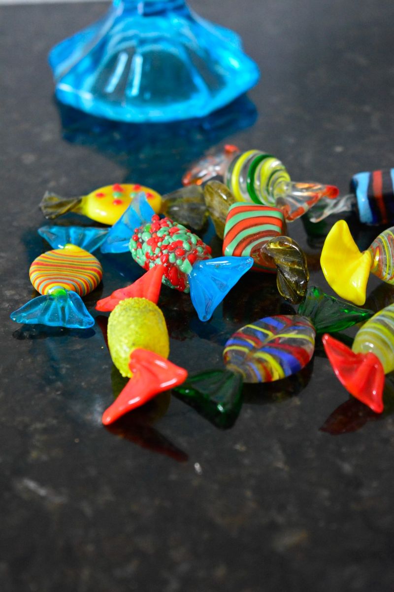 Kit de Balas Vintage em Cristal Murano (10 Uni) | Cacareco Usado ...