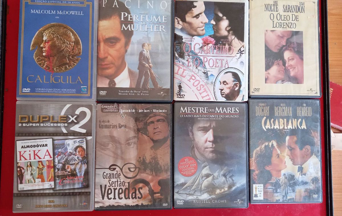 Kit de Filmes em Dvds (8 Unidades) | Usado 83644583 | enjoei