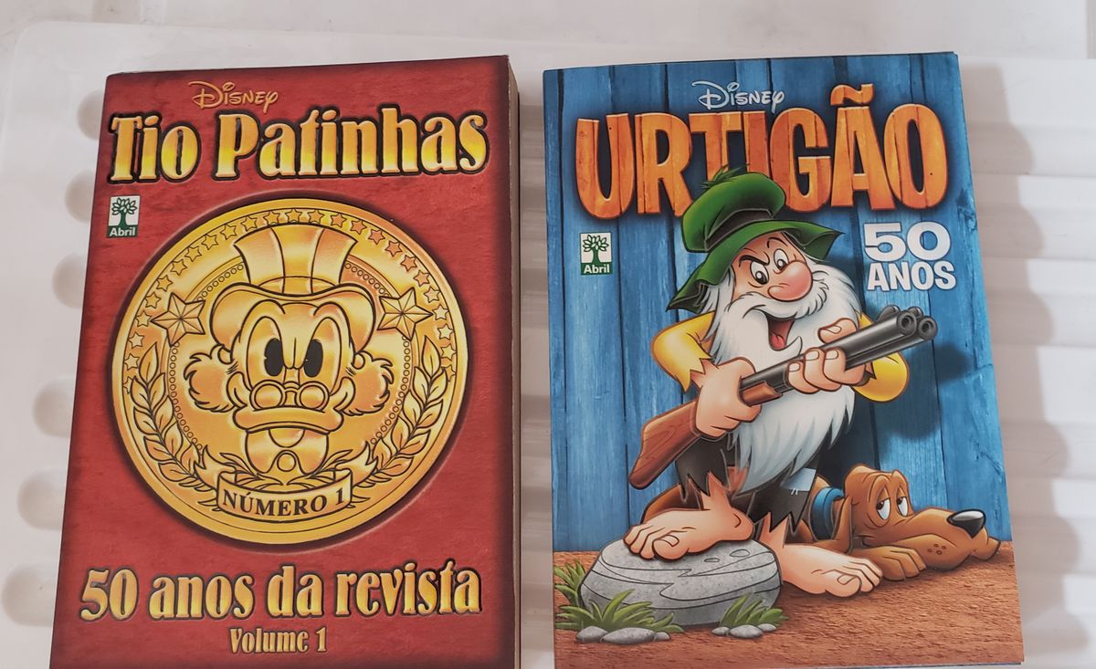 Kit de Gibis da Disney - Tio Patinhas 50 Anos Volume 1 e Urtigão 50 ...