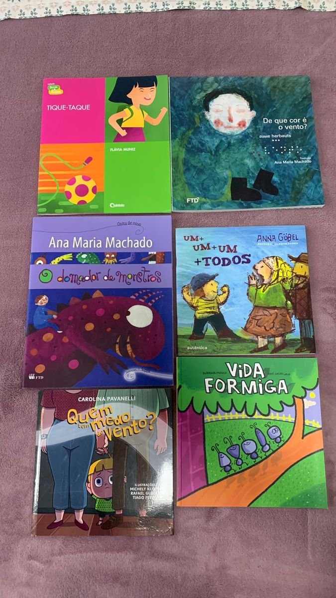 Kit De Livros Paradidáticos Literatura Infantil Livro Usado 85140503 Enjoei 6789