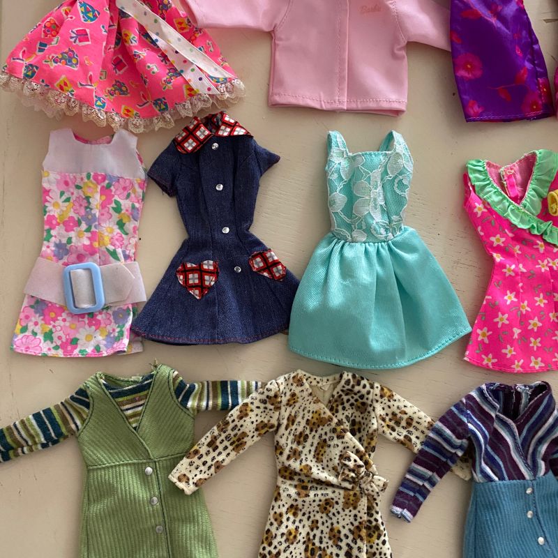 Kit Roupas Barbie, Brinquedo Barbie-Mattel Nunca Usado 59568789