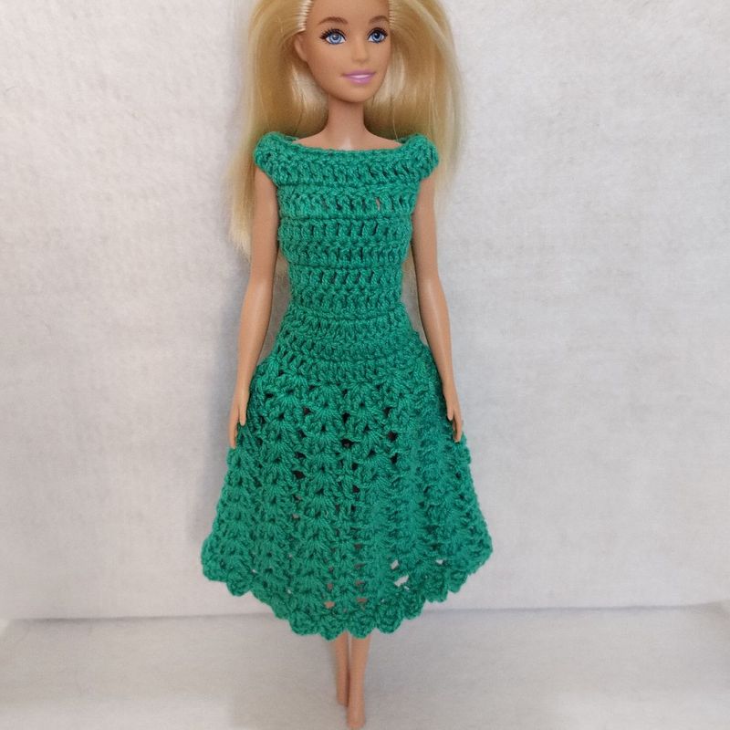 Roupa de Crochê para Boneca Barbie | Item Infantil Nunca Usado 87590862 |  enjoei