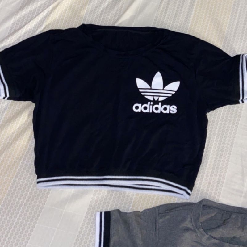 Kit Duas Blusinhas Adidas e Fila Blusa Feminina Adidas E Fila Nunca Usado 83487154 enjoei