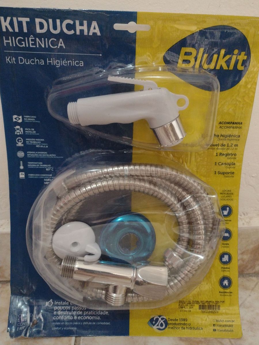 Kit Ducha Higiênica Blukit | Móvel p/ Casa Blukit Nunca Usado 49926905 ...