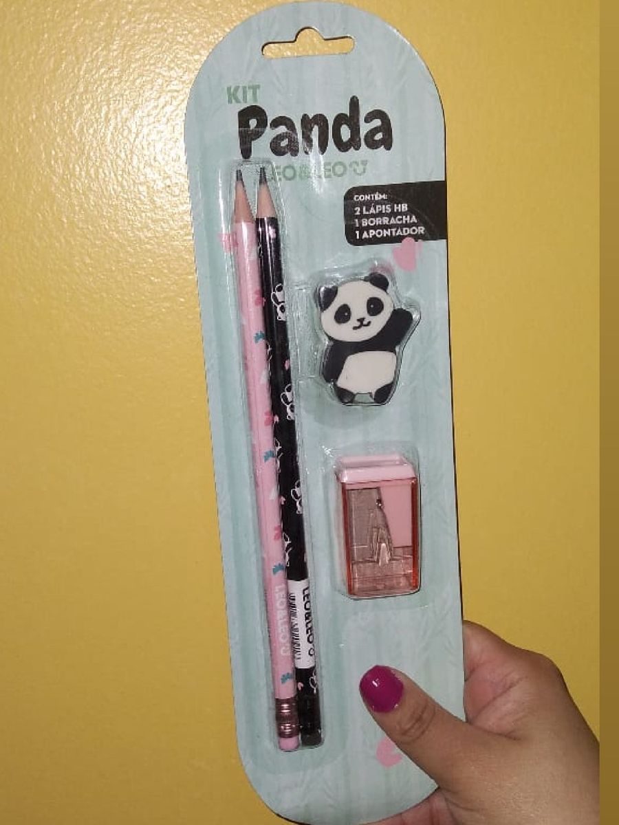 Kit Escolar Personalizado Panda