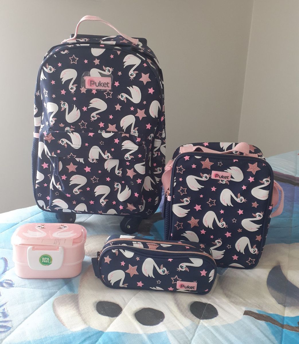 Kit Escolar Puket Original Item Infantil Puket Nunca Usado 50005066