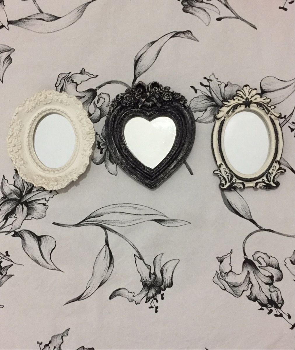 kit espelho de parede - decoração sem marca