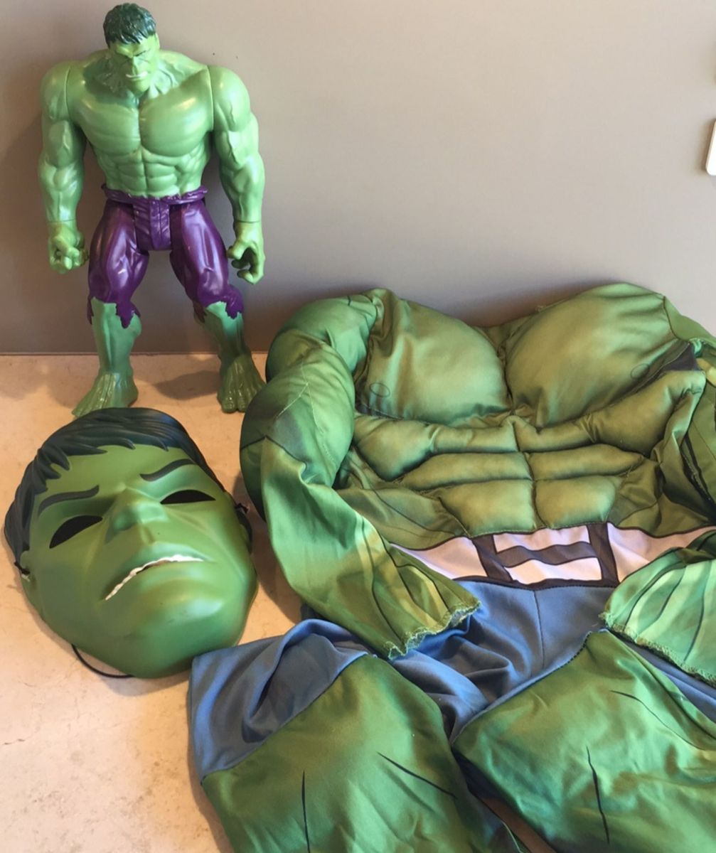 bota infantil do hulk