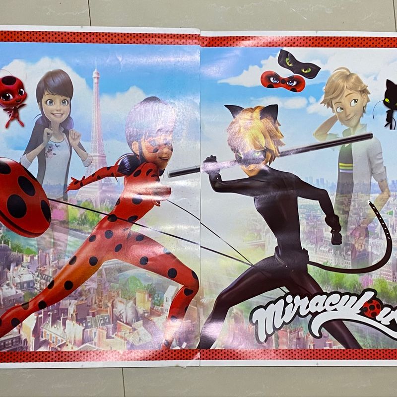 Regina Personagem Dec R552 Ladybug Pacote De 02 Unidades