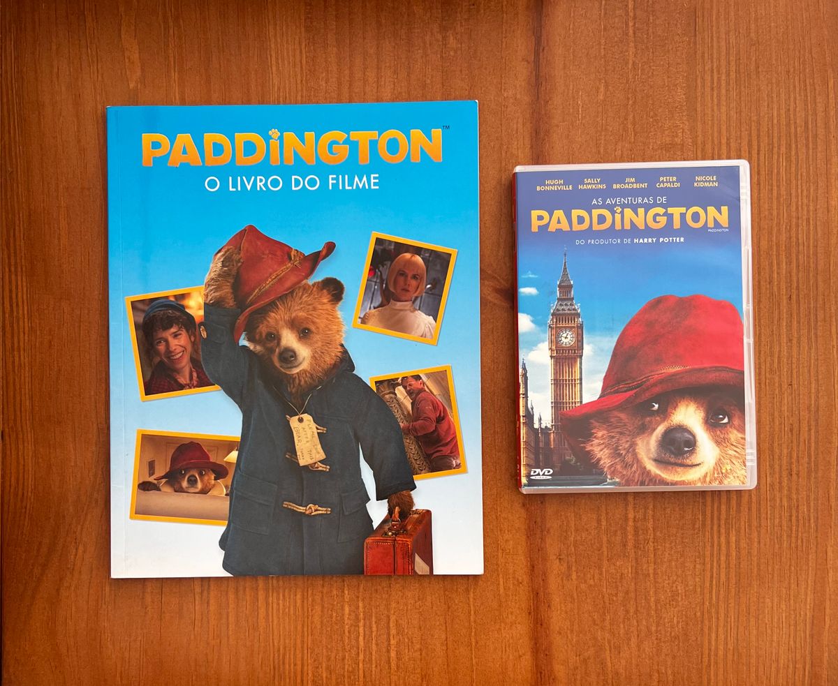 Kit Filme Paddington Dvd E Livro Filme E S Rie Paddington Nunca Usado Enjoei