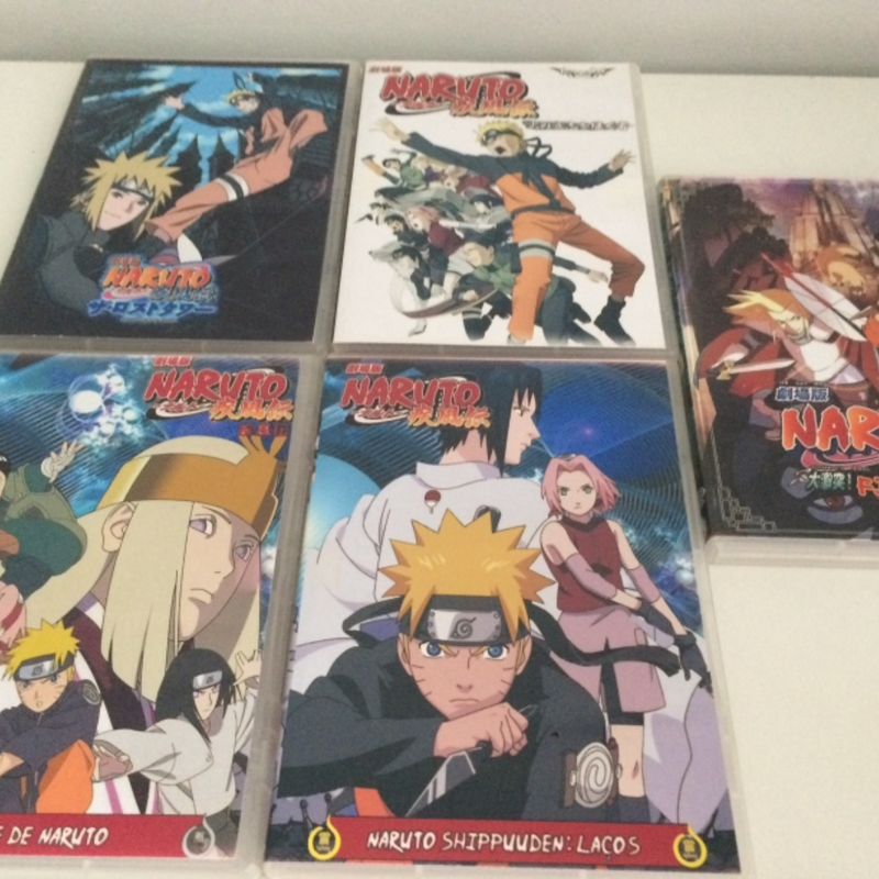 Naruto Shippuden Série Completa em DVD + Todos Filmes + Ovas