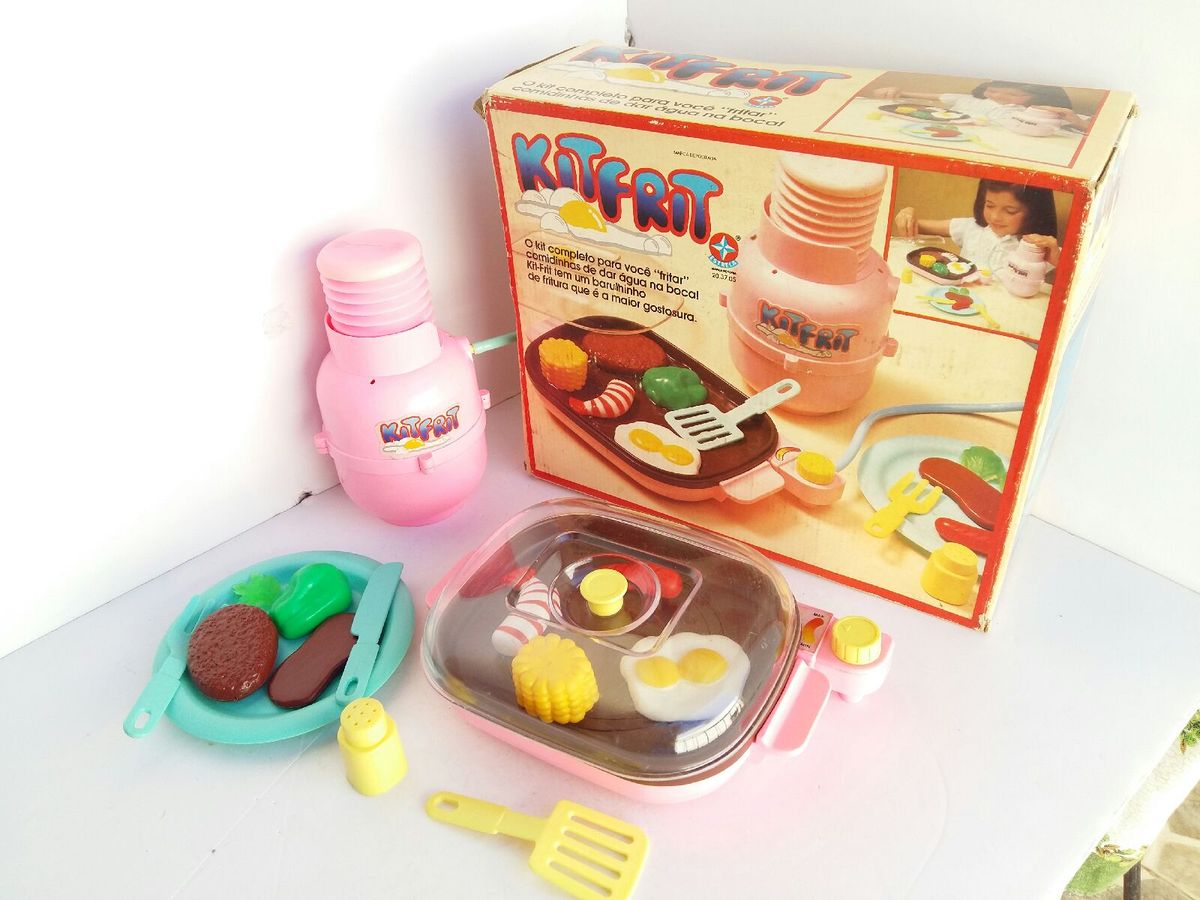 Kit Frit Brinquedos Estrela Anos 80 Antigo Rarissimo | Brinquedo ...