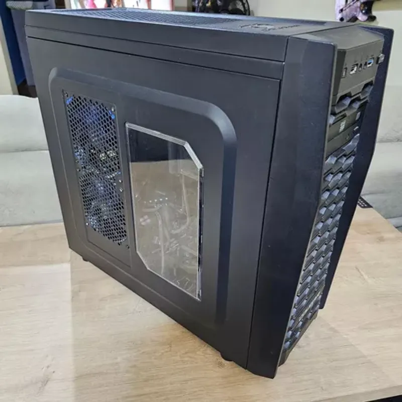 Kit Gabinete Cougar Mx300 Fonte Corsair Gs600 600w Drive Dvd Computador Desktop Corsair Usado 105215115 enjoei